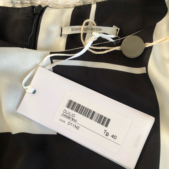 Biancoghiaccio geometric print Dress - Picture 4 of 9